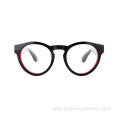 New Arrival Full Rim Acetate Round Shape Optical Spectacles Frames Handmade Eyewear